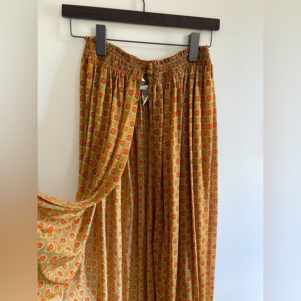 Neiman Marcus Gottek Vintage Skirt Cover Up - Has Holes Size Small - 70’s Hippie